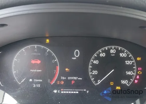 2024 Honda Civic Ex z USA, uszkodzony, nr VIN 2HGFE1F74RH311527